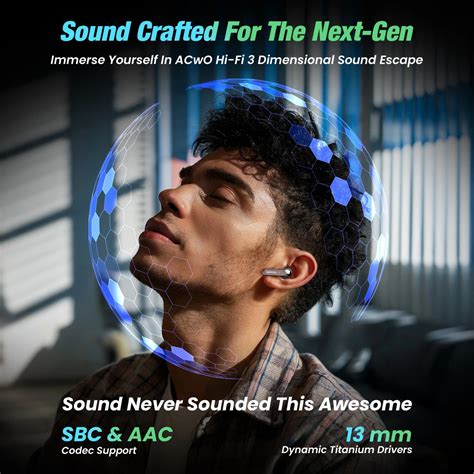DwOTS Fire ANC & ENC 4 in 1 Earbuds | Unique Earbuds | Bass Mode ...