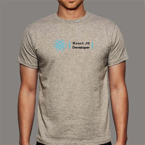React Js Developer Men’s Profession T-Shirt – TEEZ.in