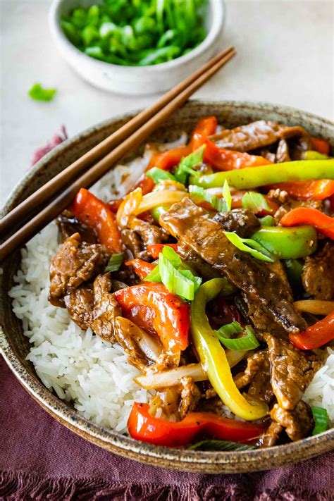 Pepper Steak With Onion Chinese