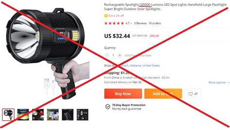 Image result for Torch Flashlight Scam