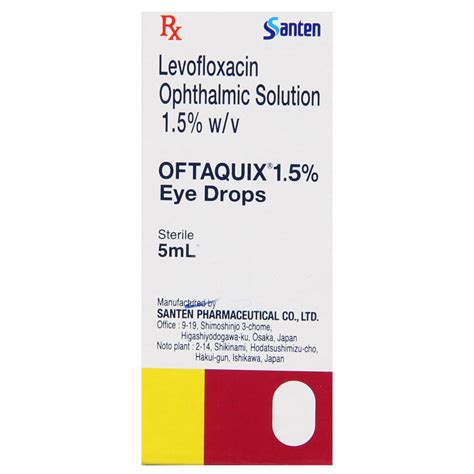 Oftaquix 1.5% Eye Drops 5 ml | Uses, Side Effects, Price | Apollo Pharmacy