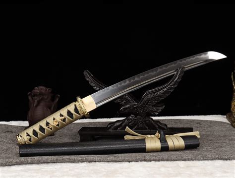 Amazon.com : LQSLFsword Samurai Sword Short Samurai Sabre Short Samurai ...