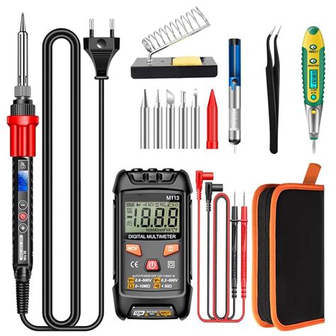 Serplex® 60W Digital LCD Soldering Iron Set with ON/OFF Switch ...