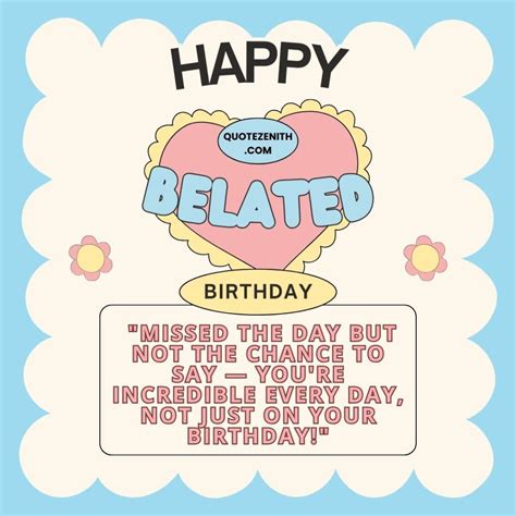 Late Happy Birthday Wishes