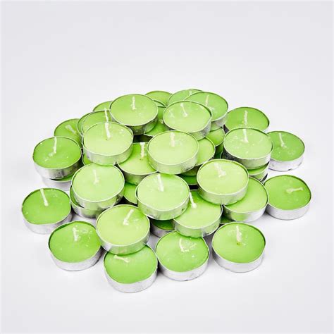 Buy Luminescent Set of 50 Jasmine Scented T-Light Candles from Home ...