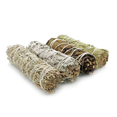 Buy Soul Sticks 4 Pack Variety Sage Bundle Set with Blue Sage, White ...