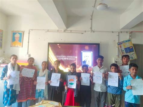 Organization of science drawing competition in Jivapura Primary School