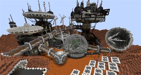 Image result for Mars Dome Design Minecraft