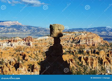 Thor S Hammer, Bryce Canyon, Utah Stock Photo - Image of blue, tourist ...