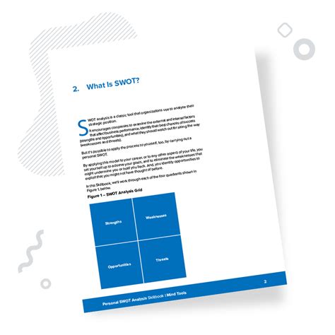 Image result for Mind Tools Personal SWOT Analysis Worksheet