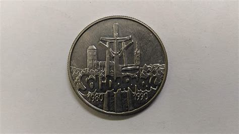 Poland 10000 Złotych - Solidarnosc 1990 Coin : Amazon.in: Toys & Games