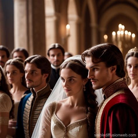 the montagues and capulets families at romeo and juliet s wedding プロンプト ...