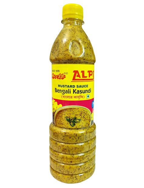 APOLLO Mustard Sauce Natural Bengali Kasundi 700 gm : Amazon.in ...