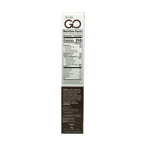 Kashi Go Lean Nutrition Label