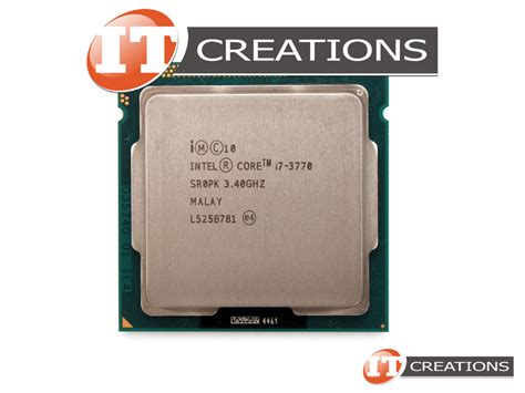 Intel Core i7 3770 i7 3770 3.4 GHz Quad Core CPU Processor 8M 77W LGA ...
