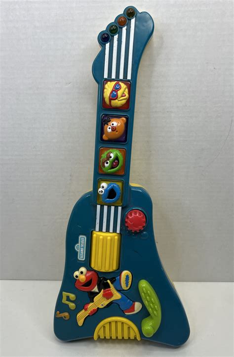 Vintage Tyco Sesame Street Elmo Rock and Roll Guitar | Ubuy India