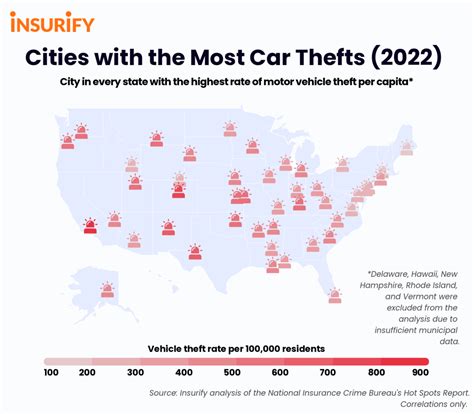 Cities With the Most Stolen Cars in America (2022) | News | wfmz.com