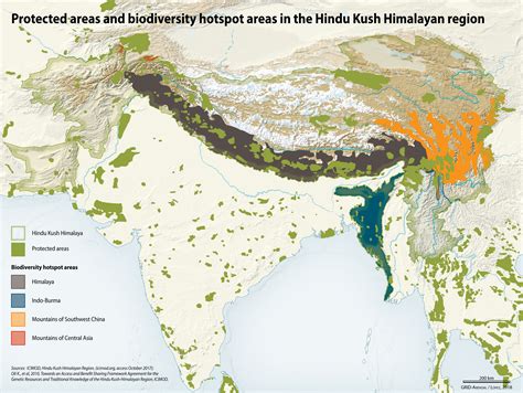 Himalayan Mountains Map