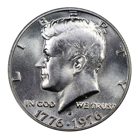 1976-S U.S. 40% Silver Bicentennial Kennedy Half Dollar - Original Skin ...
