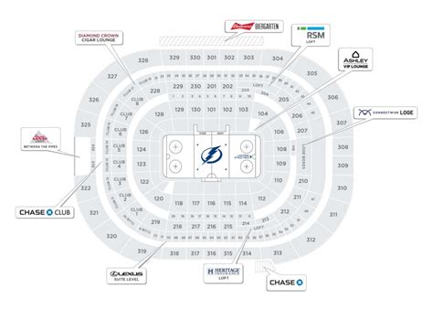 Amalie Arena Seating Chart 2023: For Hockey and Events - SeatGraph
