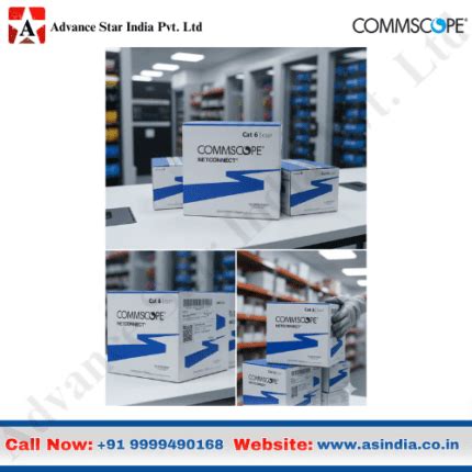 CommScope CAT 6 UTP 23 AWG Cable 305 MTR Dealer in Delhi