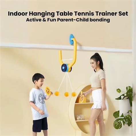 Indoor Hanging Table Tennis Trainer Set