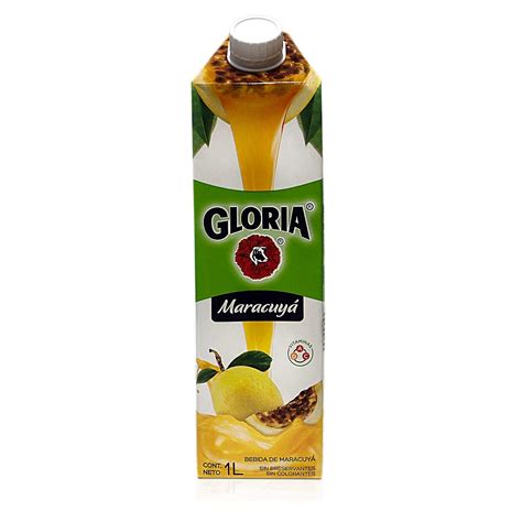 Buy GLORIA Jugo de Maracuya 1 lt. - 2 Pack. / Passion Fruit Maracuya ...
