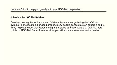 Image result for UGC NET Tips
