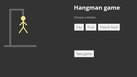 how to make a hangman game html and javascript source code 的图像结果