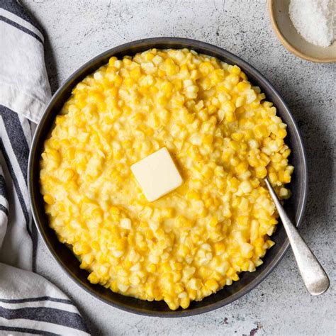Homemade Creamed Corn - Made with Fresh Corn| Mom's Dinner