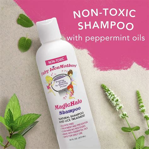 MagicHalo Lice Prevention Shampoo | Fairy LiceMothers 16oz | Essential ...