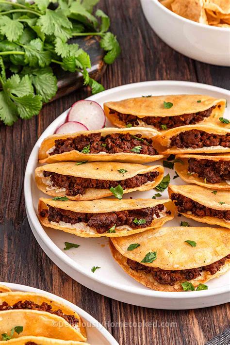 Mini tacos recipe - Deliciously Home Cooked
