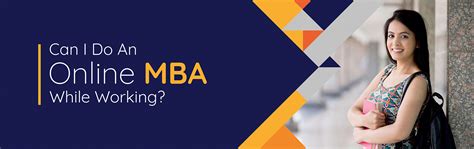 Can I do an online MBA while working?