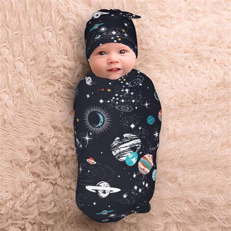 Amazon.com: Galaxy Newborn Baby Swaddle Blanket Baby Stuff Swaddle Wrap ...