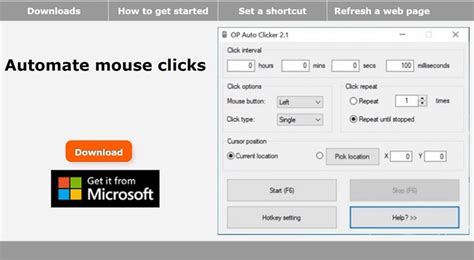 Image result for Download Auto Clicker 2.0