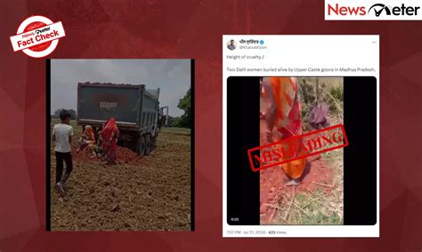 Fact Check: Video of women buried alive in Madhya Pradesh is not caste ...