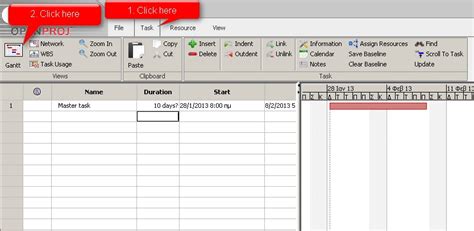 Image result for ProjectLibre Tutorial Basico