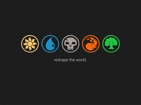 Mtg Mana Symbols Wallpaper