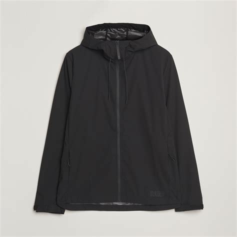 RAINS Mito Lightweight Hooded Jacket Black at CareOfCarl.com