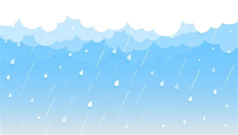 雨 イラスト 背景 画像 - Freepikで無料ダウンロード