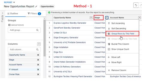 Image result for Salesforce Reports Tutorial