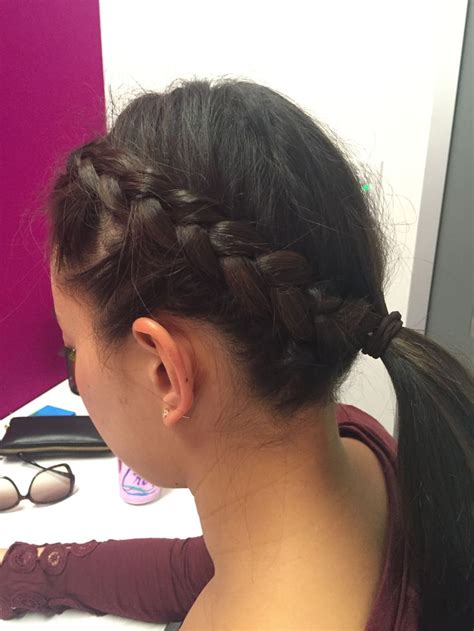 Inside Out French Braid Tutorial 的图像结果