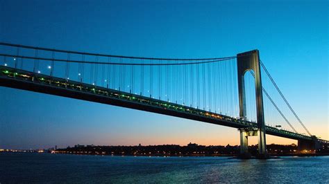 Verrazano Narrows Bridge - Einst die längste Hängebrücke der Welt