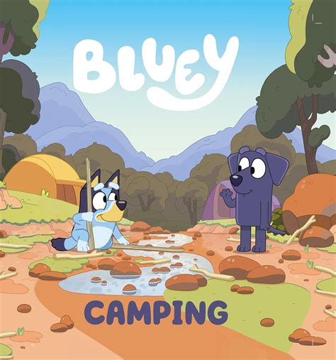 Bluey - camping - Librairie Eyrolles