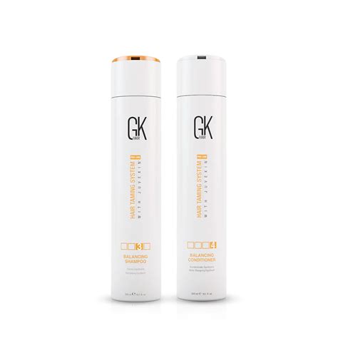 GK Hair Balancing Keratin Shampoo And Conditioner 300ml Combo For Oily ...