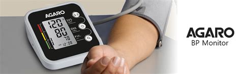 AGARO BP-501A Automatic Digital Blood Pressure Monitor with Dual User ...