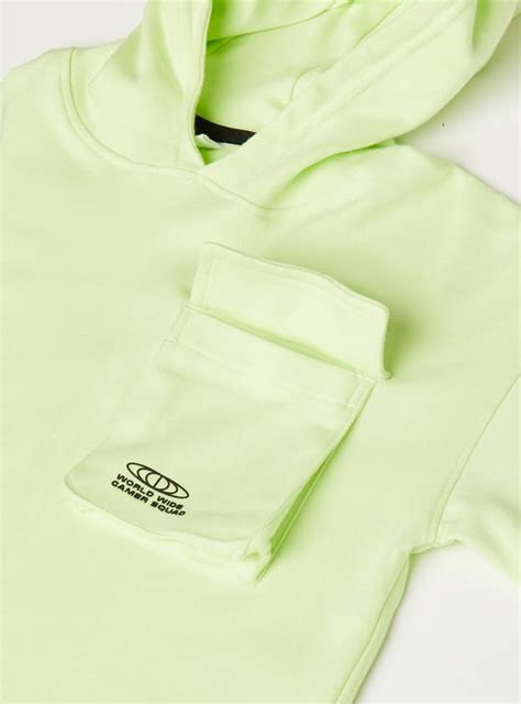 Buy Boys Pocket Applique Hooded T-shirt Online at just Rs. 399.0 ...