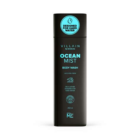 Villain Ocean Mist Hydrating Body Wash - 250ml – VILLAIN