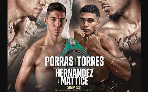 Eduardo Hernandez vs Thomas Mattice Undercard - Full Fight Card List ...