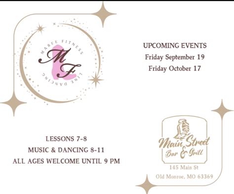 Line Dance Lessons, 145 Main St, Old Monroe, MO, 19 September 2025 ...